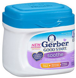 formula gerber start good soothe