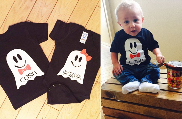 Custom Kids Halloween Shirts for $11.99