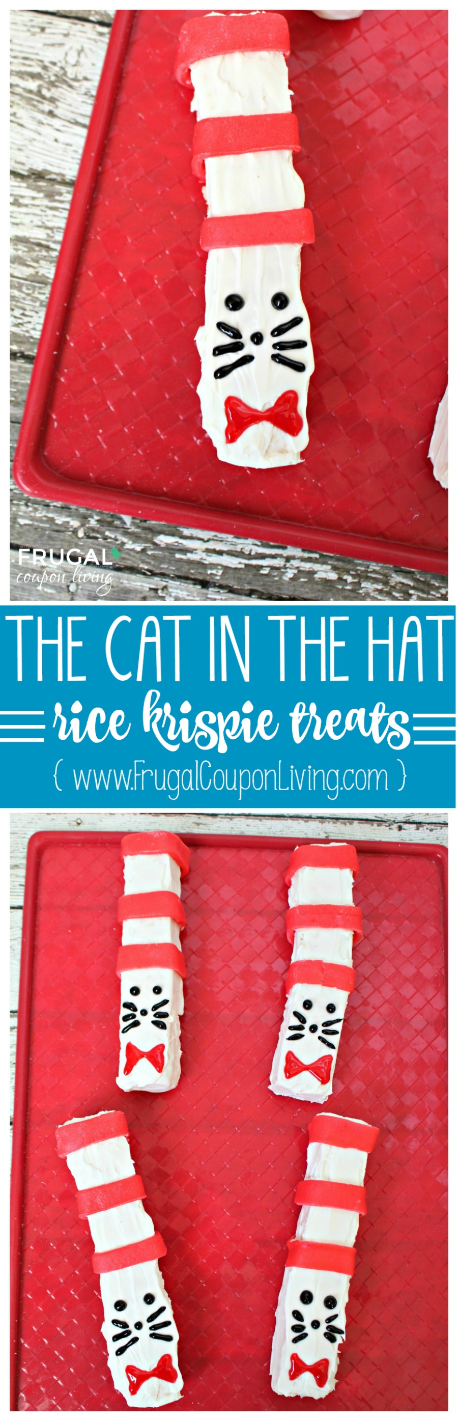 Dr. Seuss Food Cat in the Hat Rice Krispie Treats