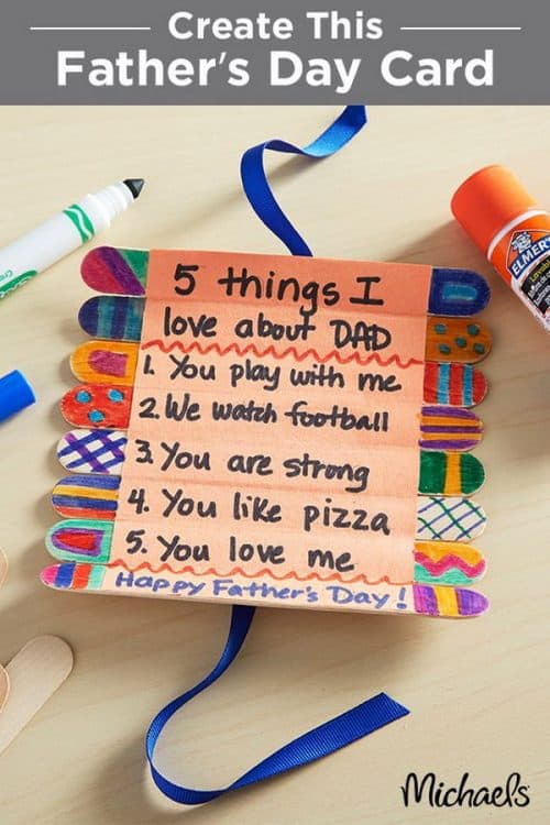 Father s Day Crafts For Kids Preschool Elementary And More 