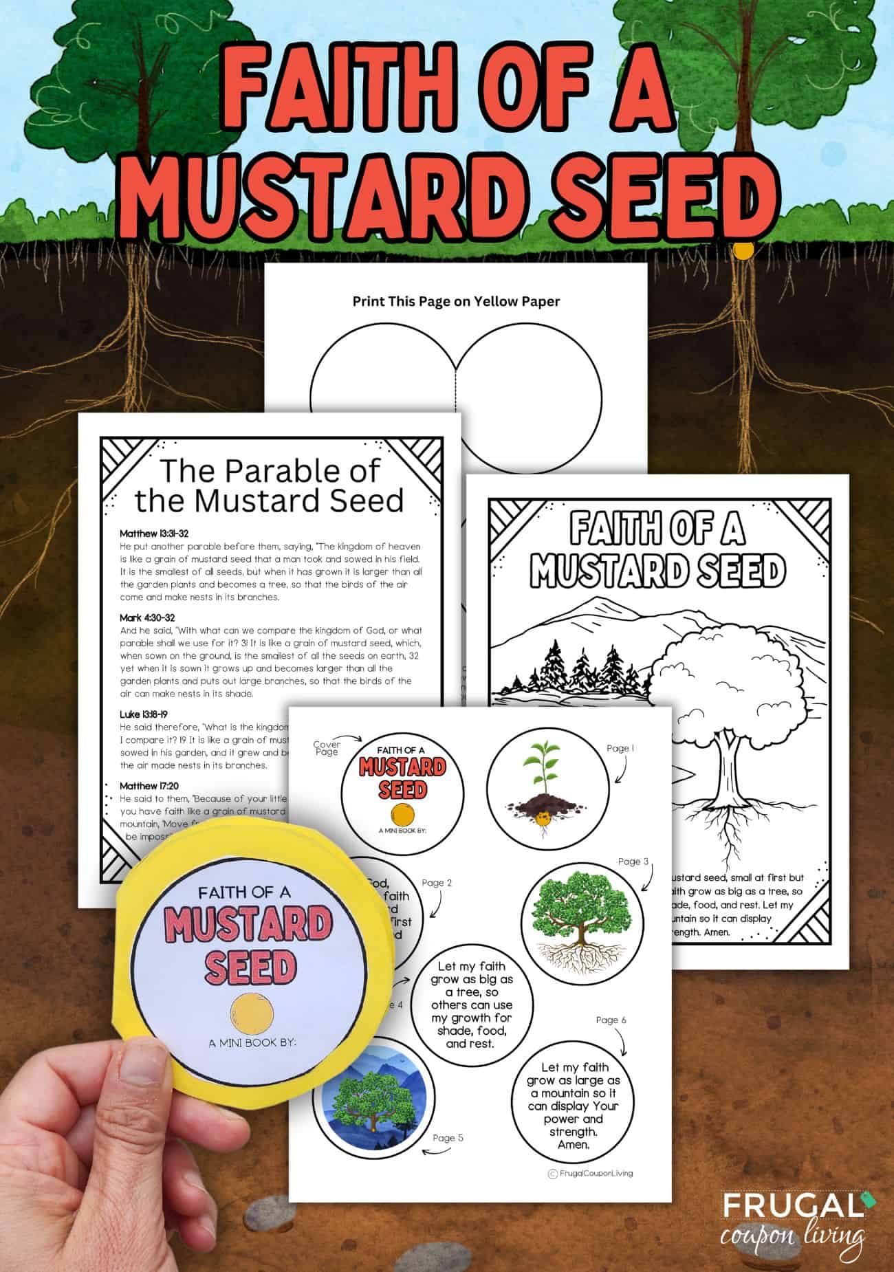 faith of a mustard seed craft for kids