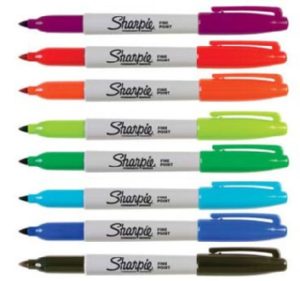 sharpie markers