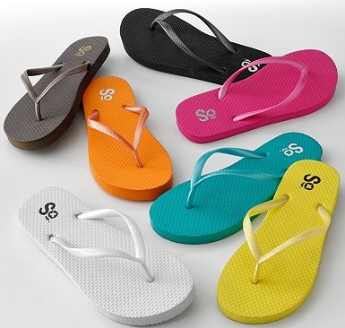 Kohls womens 2024 flip flops