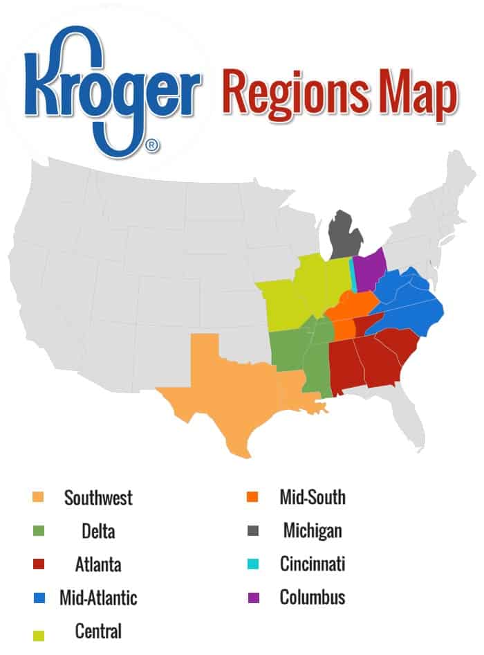 Kroger Locations By State Map