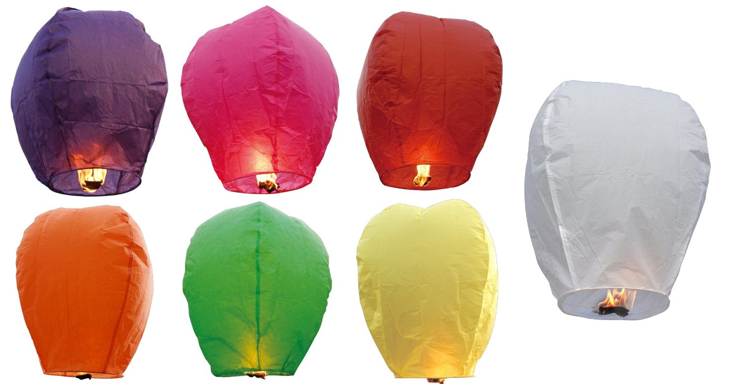 sky lanterns