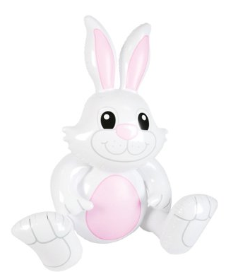 inflatable easter bunny