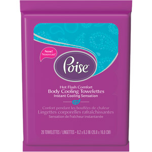 poise wipes