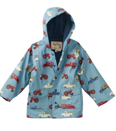 farm trucks hatley raincoat