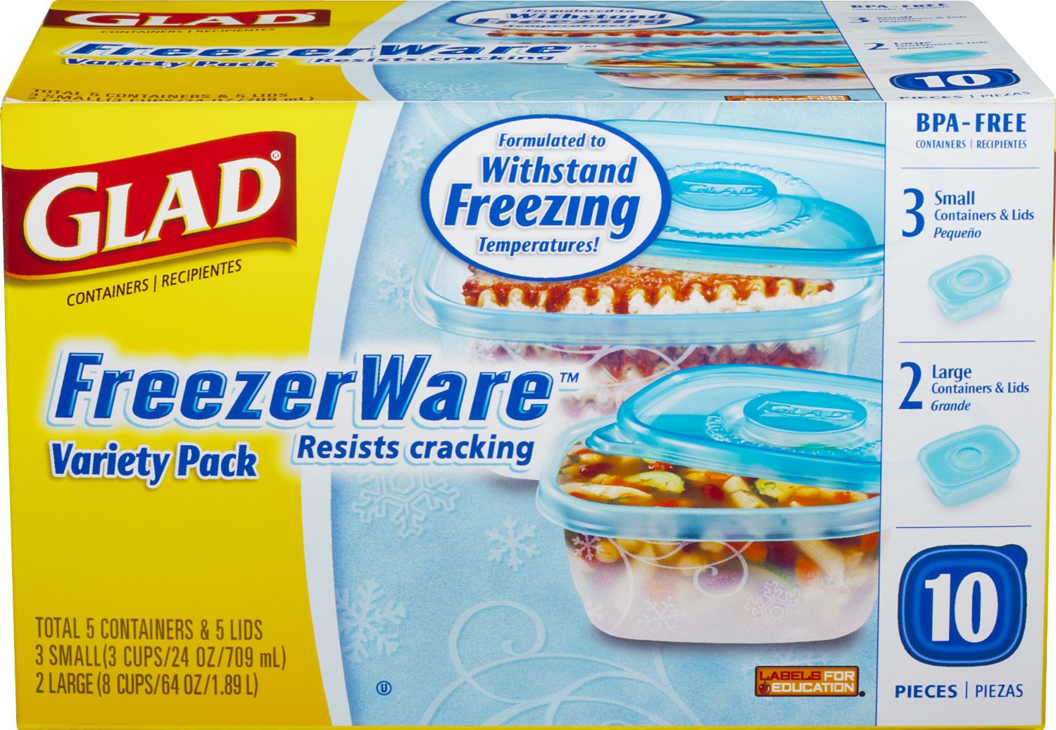 glad freezerware