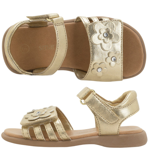 girls flower play sandal