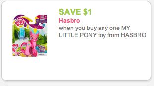 my little pony coupon