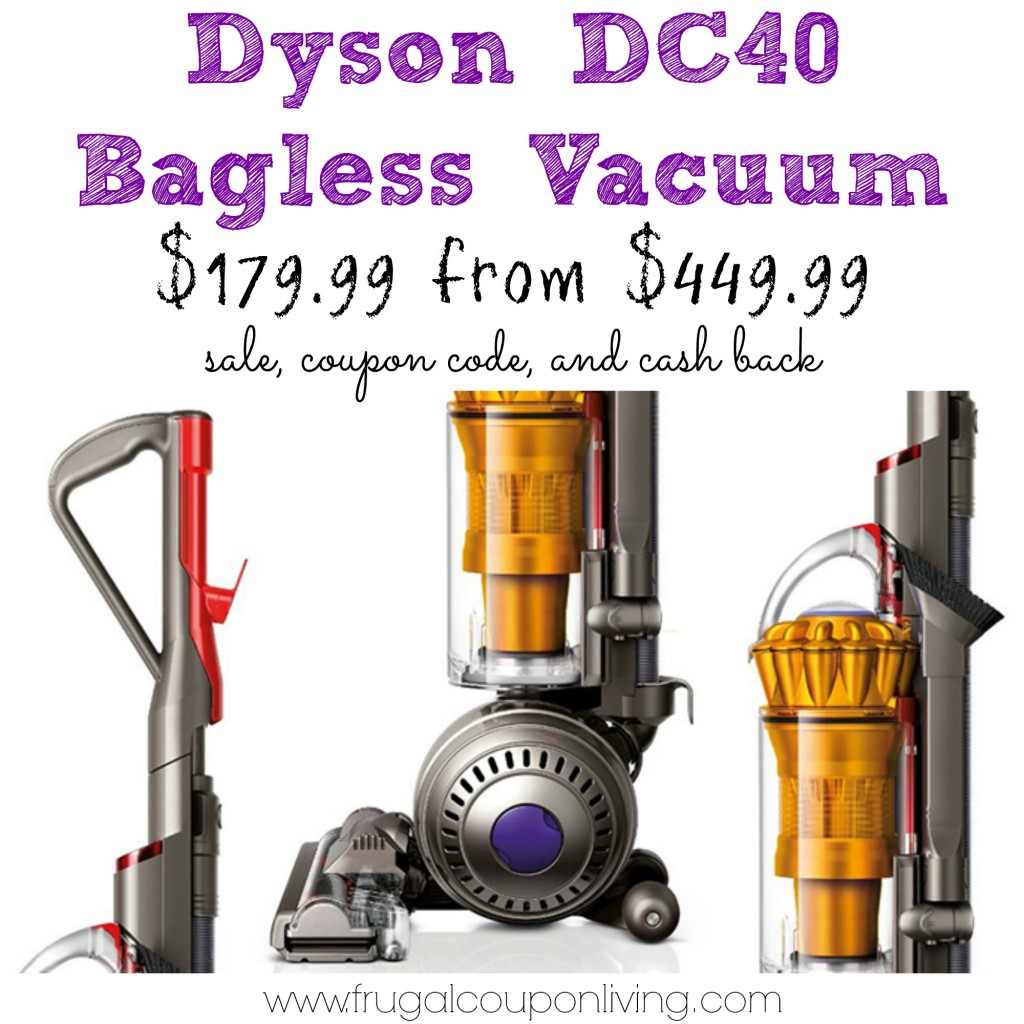 Black Friday Dyson DC40 Vacuum Sale 180 from 450 HURRY