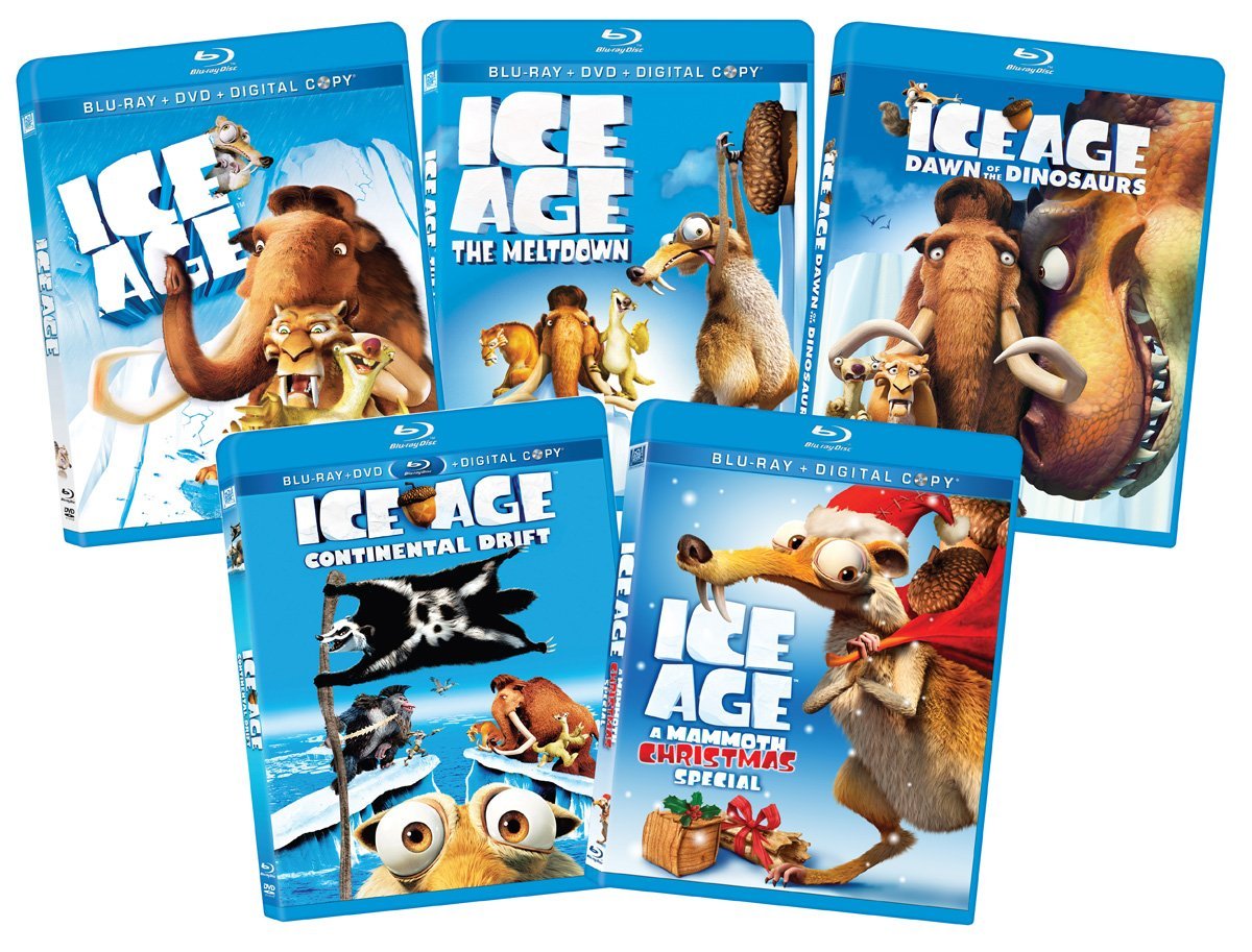 Ice Age BluRay Collection Only 38 99 Shipped Reg 129 99 