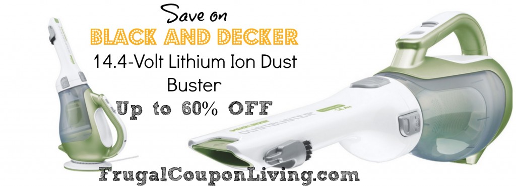 Black and Decker Lithium Ion Dust Buster