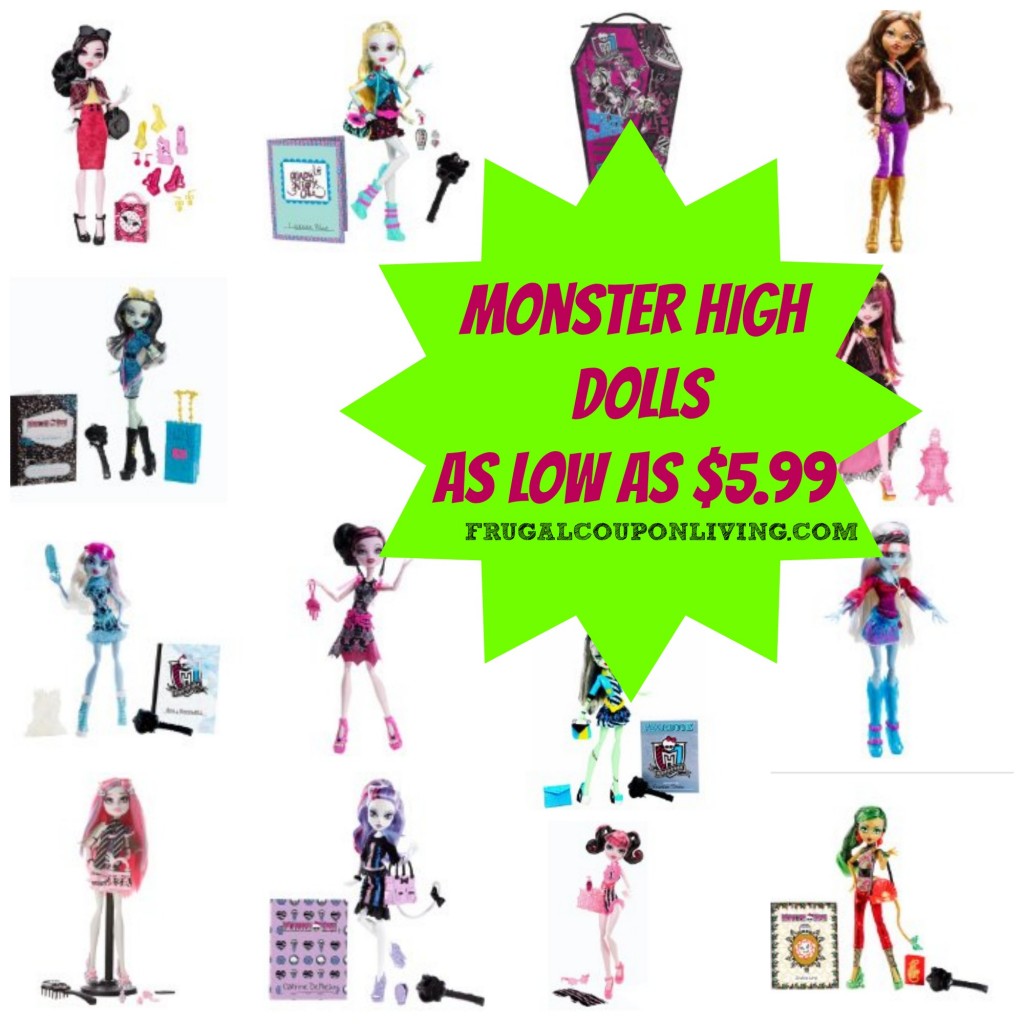 MONSTER HIGH DOLLS