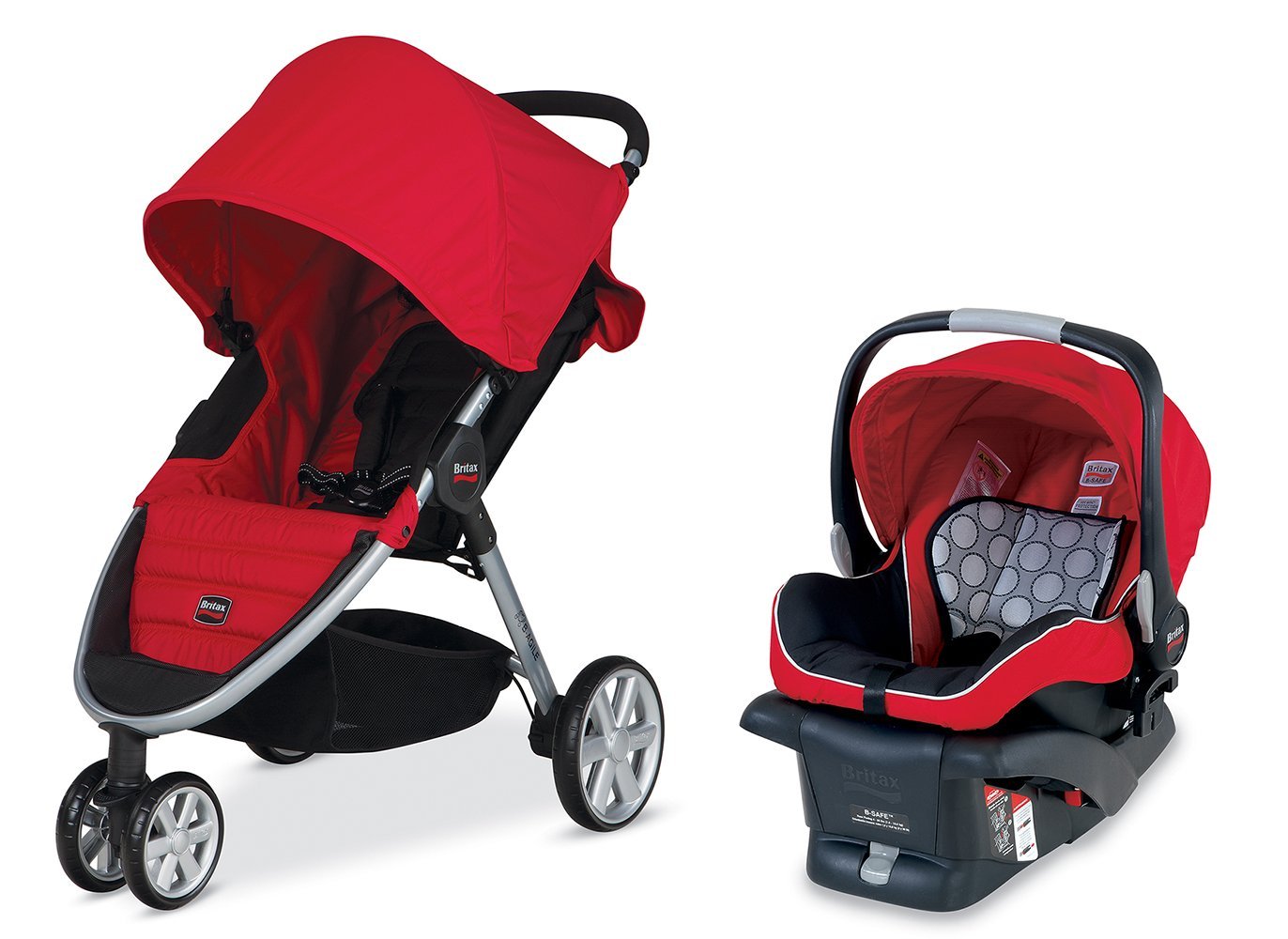 britax infant car seat and stroller
