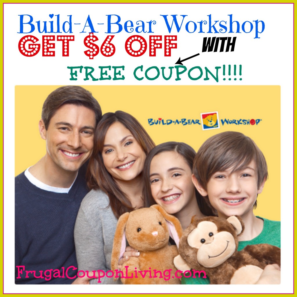 BuildABear FREE Coupon Get 6 OFF at BuildABear