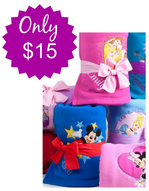 Disney Fleece Blanket Sale - $15 with FREE Shipping