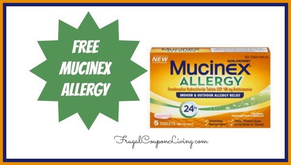 mucinex allergy