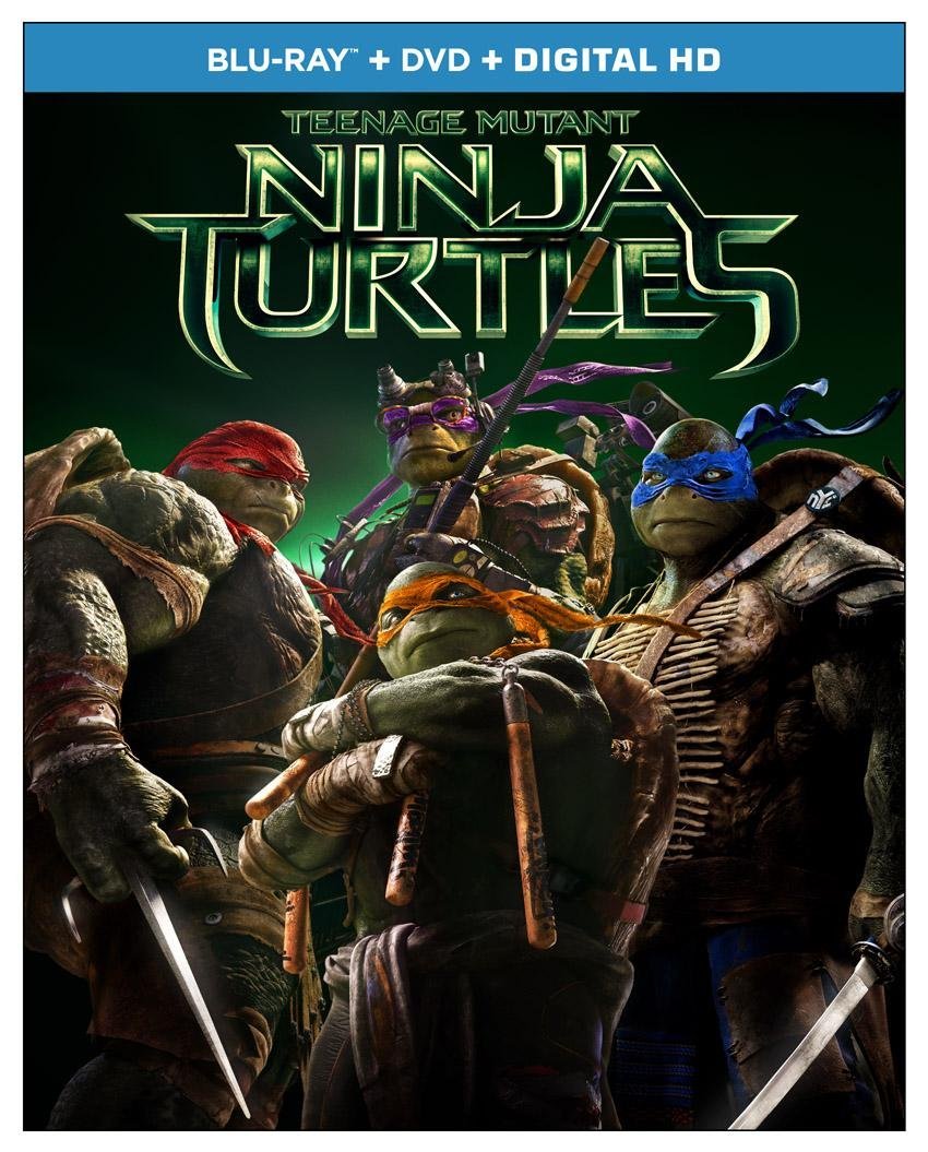 teenage mutant ninja turtles dvd + blu-ray