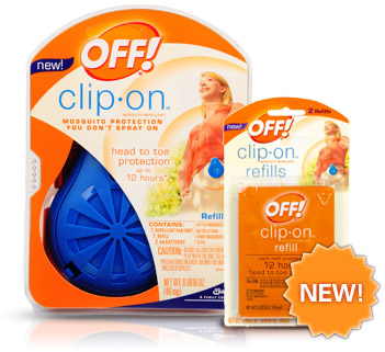 off clip on mosquito repellent