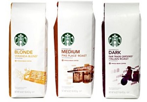 starbucks bagged coffee