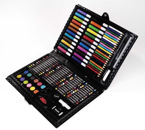 Darice 120-Piece Deluxe Art Set