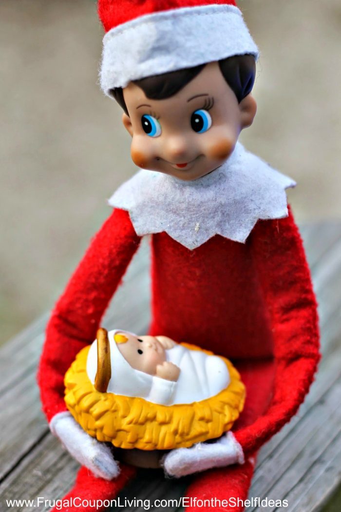 Elf on the Shelf Jesus