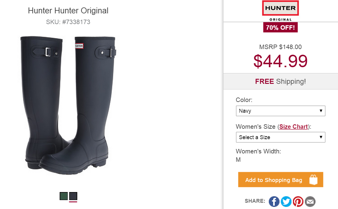 hunter-boots-blue