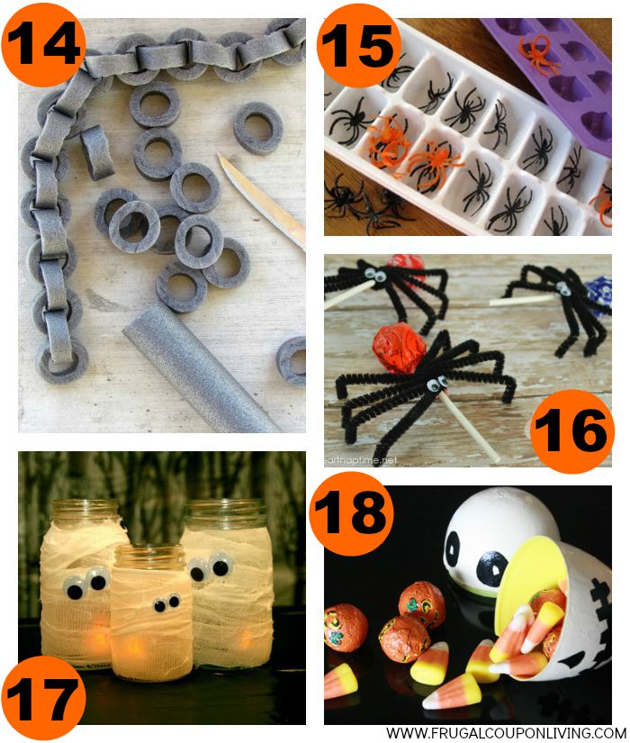 4-Halloween-Hacks-Tips-Collage-Frugal-Coupon-Living