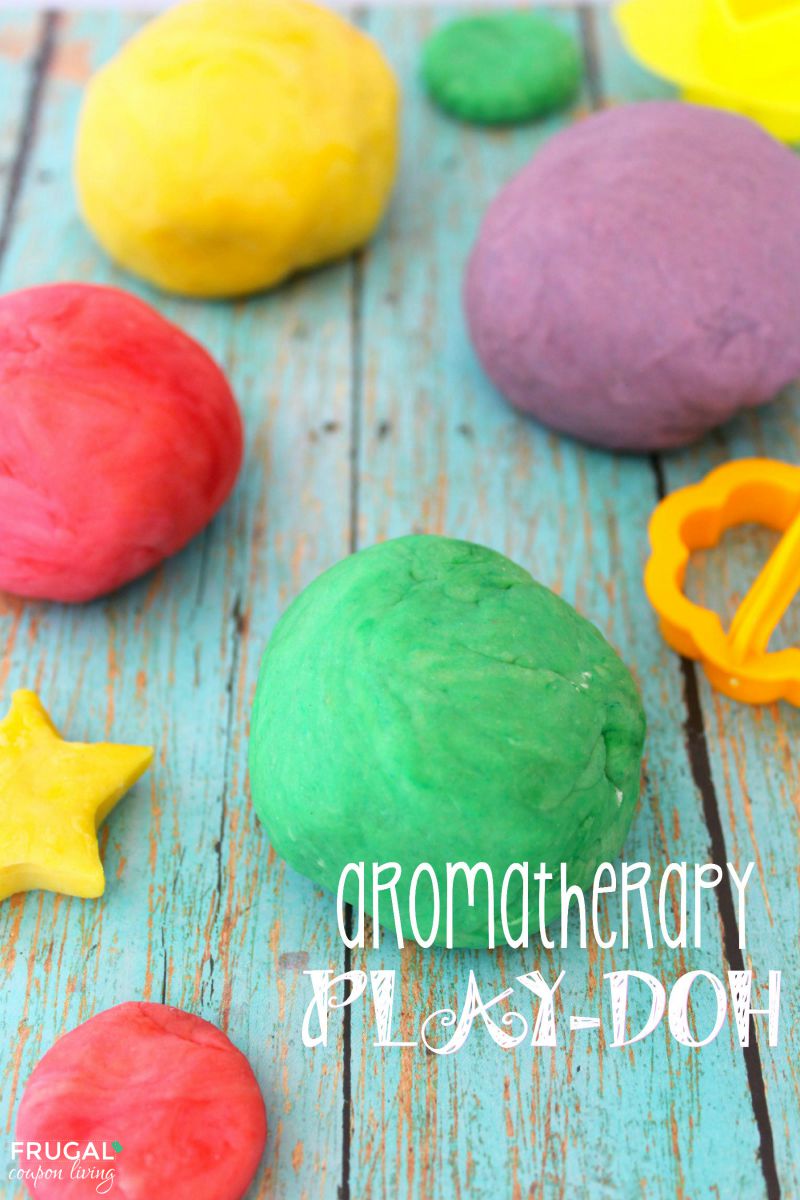 Aromatherapy Playdoh on Frugal Coupon Living Smaller