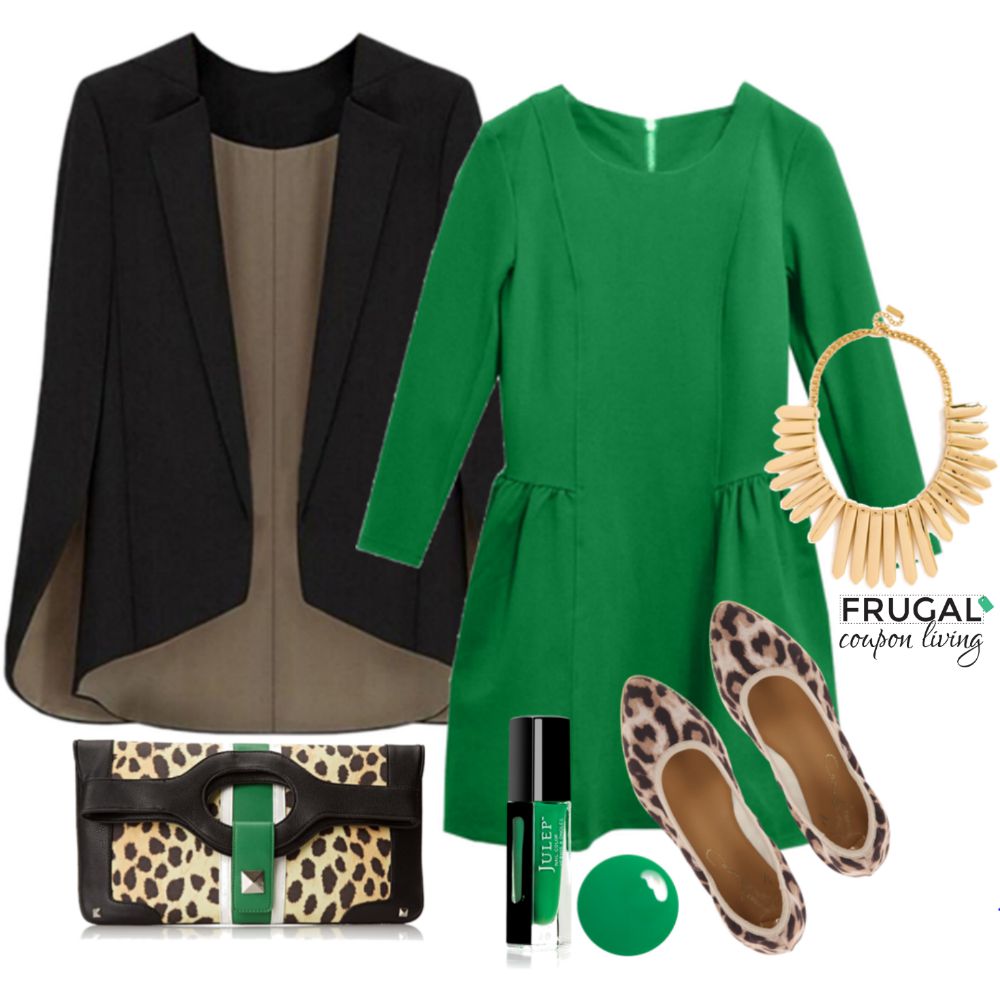 Frugal Fashion Friday Green Fall Outfit Frugal Coupon Living