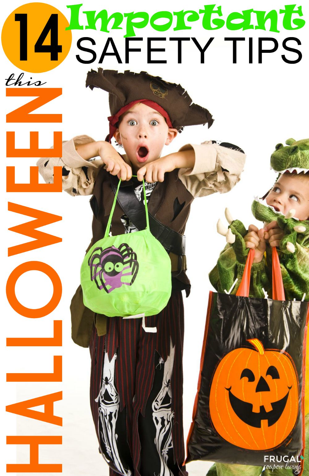 Halloween Safety Tips on Frugal Coupon Living