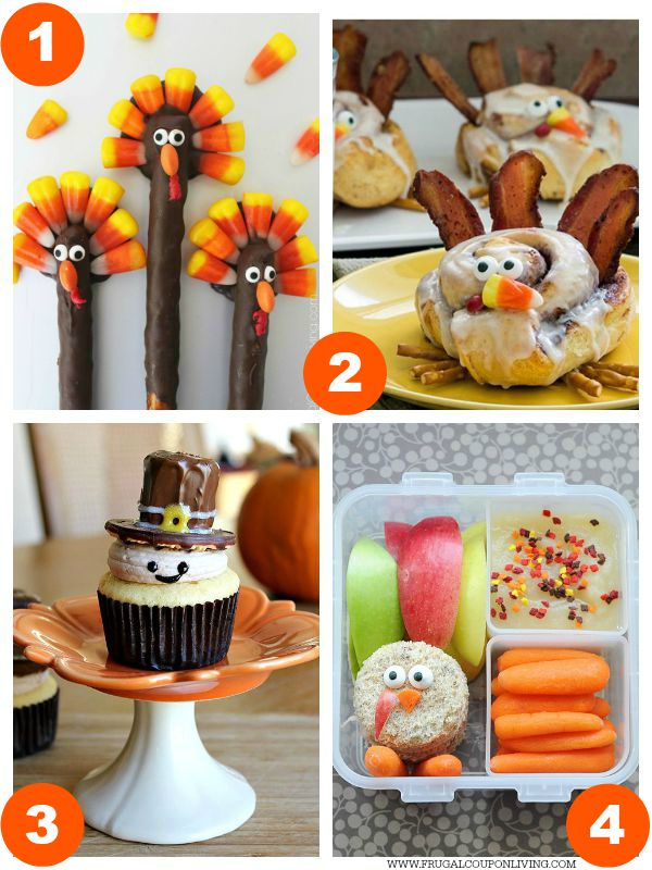 31 Thanksgiving Kids Food Craft Ideas
