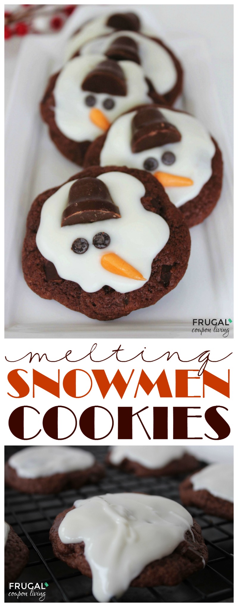 Melting-Snowmen-Cookies-Frugal-Coupon-Living