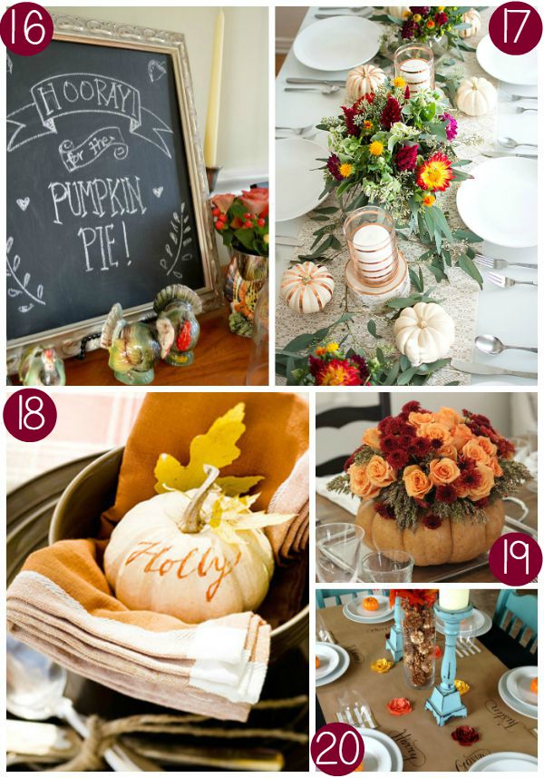 Thanksgiving Tablescape Collage 4 on Frugal Coupon Living