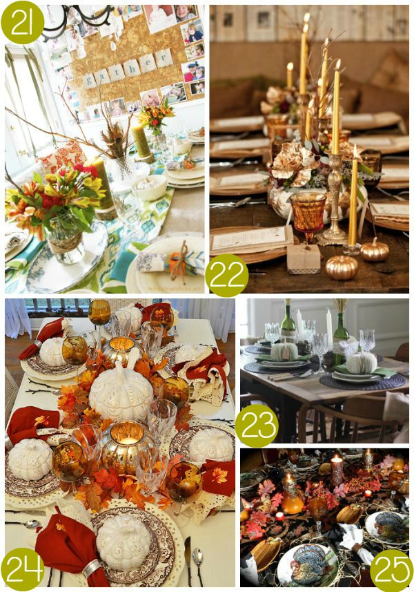 Thanksgiving Tablescape Collage 5 on Frugal Coupon Living