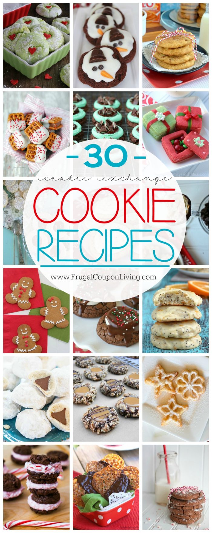 30 Cookie Exchange Cookie Recipes on Frugal Coupon Living