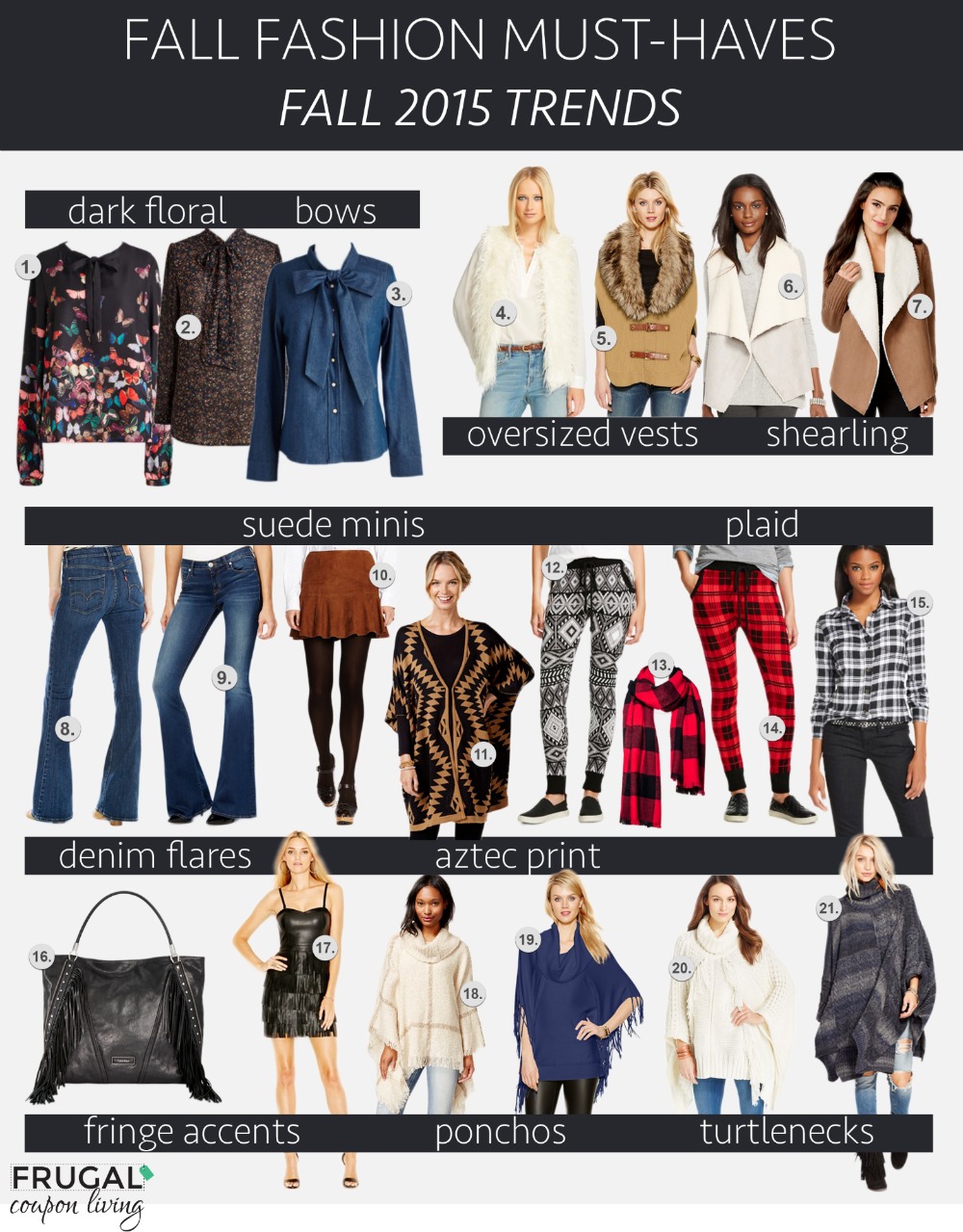 Fall Fashion Must-Haves Fall 2015 Trends Frugal Coupon Living