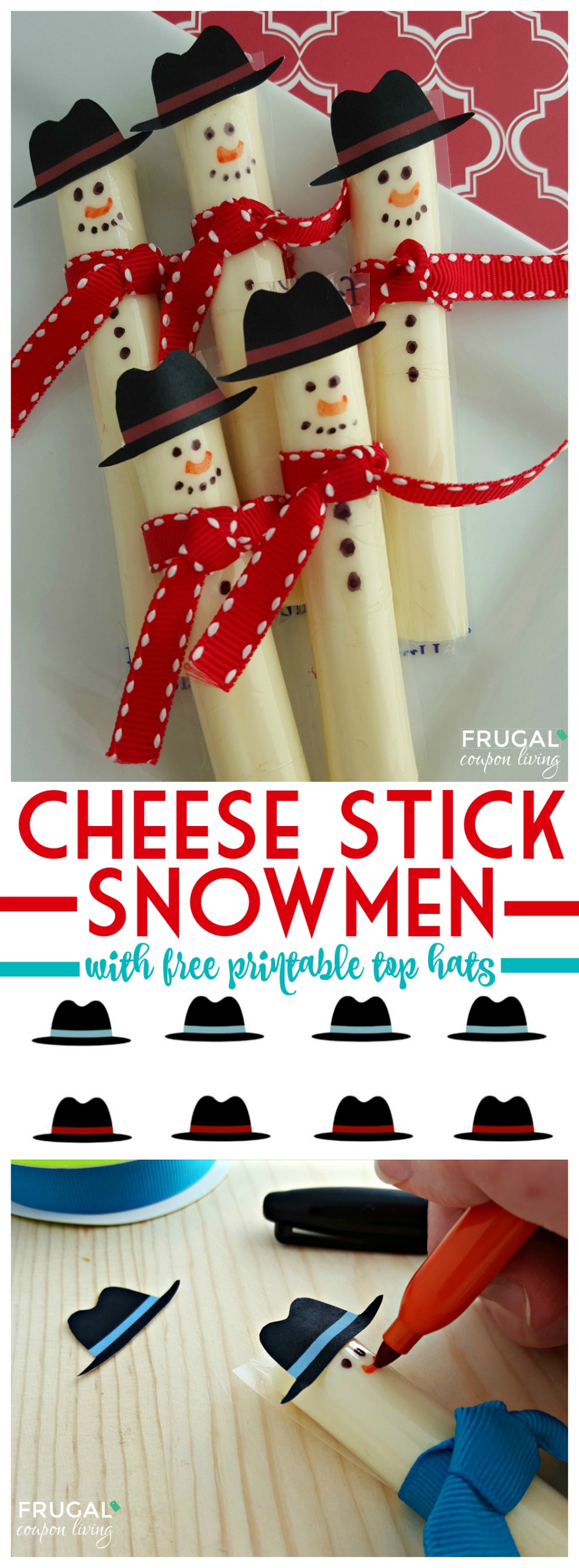 cheese-stick-snowmen-with-printable-top-hats-frugal-coupon-living