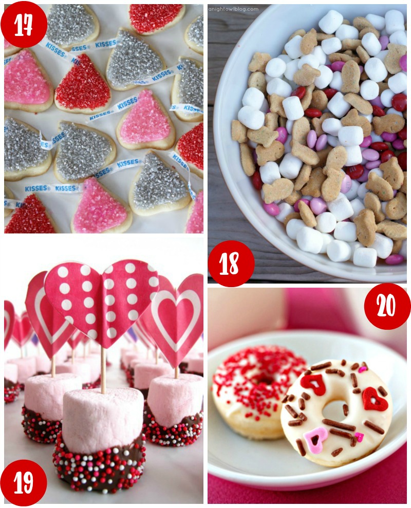 28 Days of Kid's Valentine's Day Food Crafts