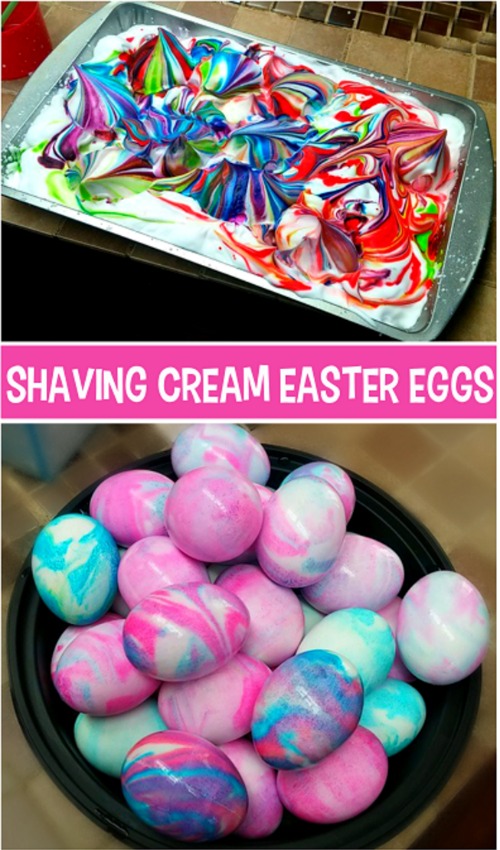 shaving-cream-easter-eggs