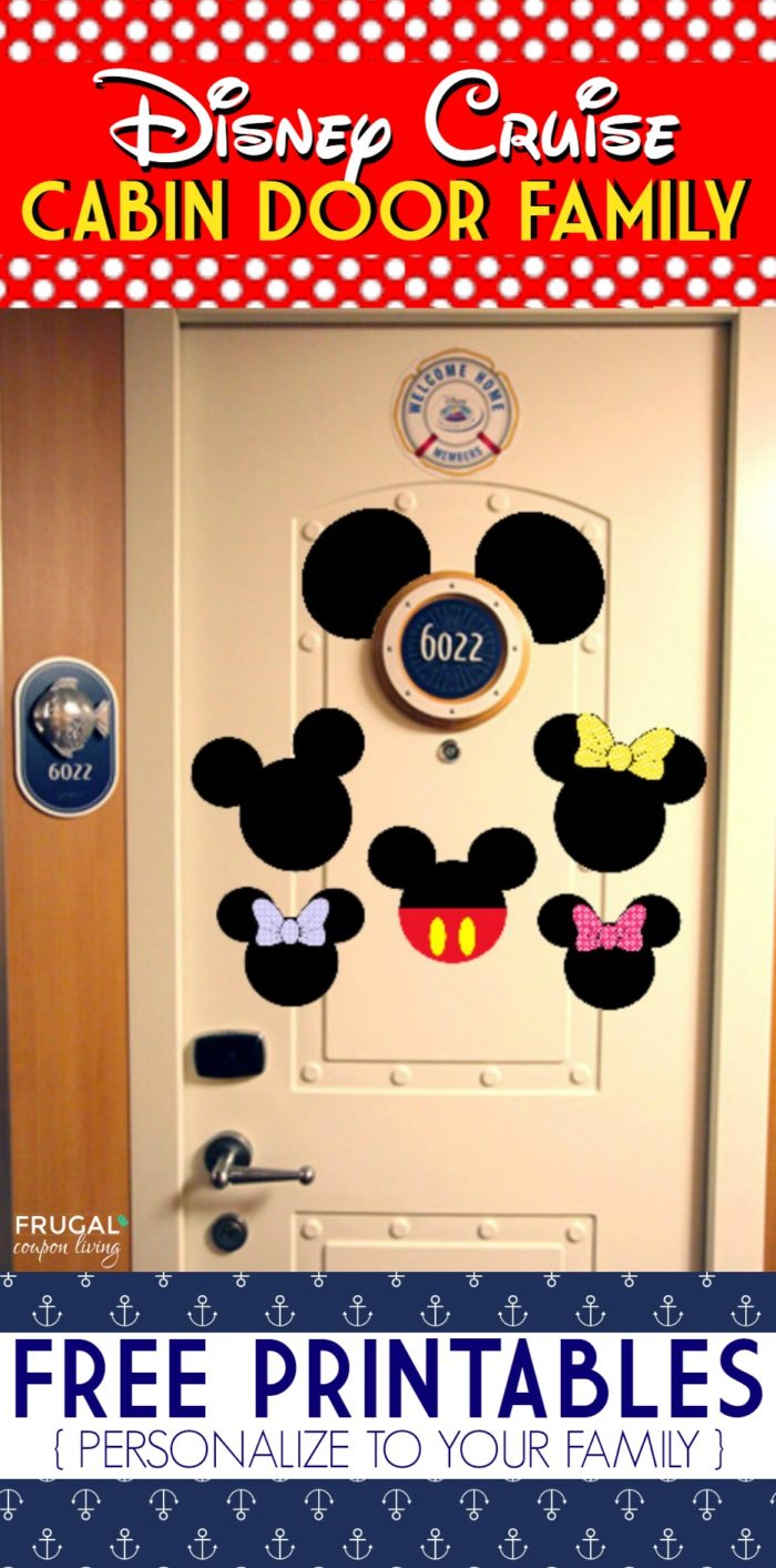 Disney Cruise Door Magnets Free Templates