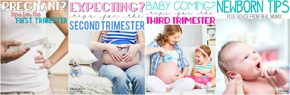 newborn-pregnancy-trimester-collage-frugal-coupon-living