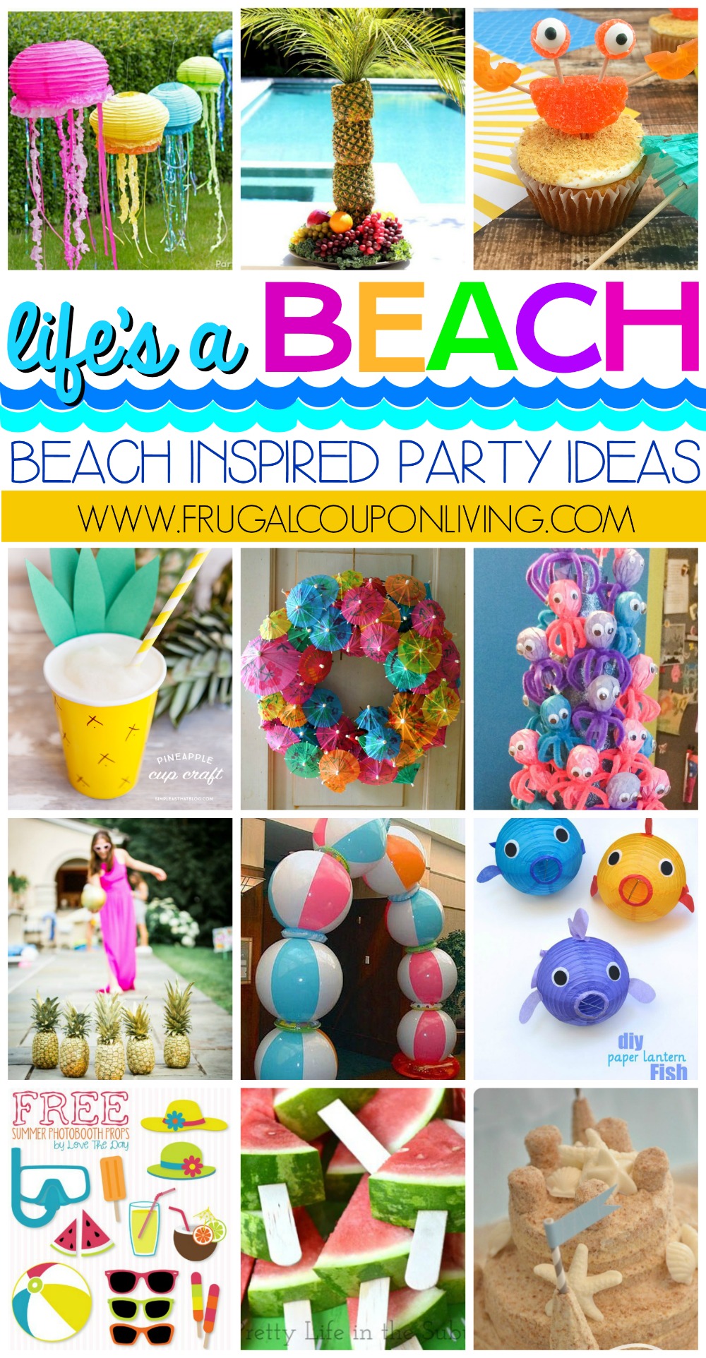 Beach Themed Party Ideas For Adults Beach Catchmyparty Bigorange