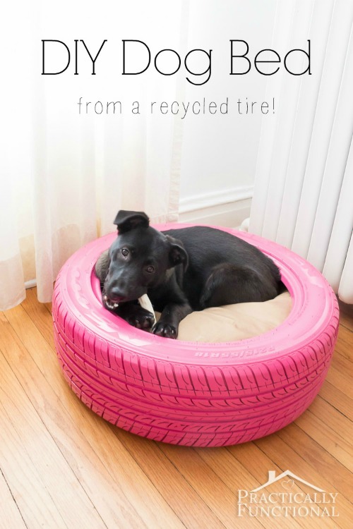 DIY-Dog-Bed-From-A-Tire-8