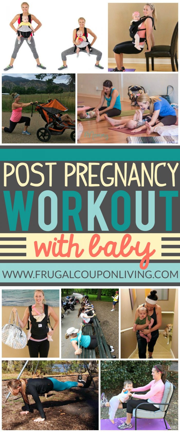 Home-Workout-Hacks-with-Baby-collage-frugal-coupon-living