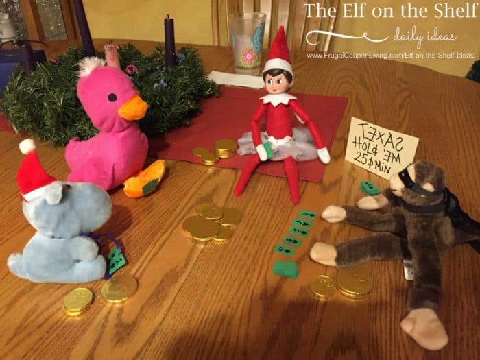 Elf on the Shelf Poker Game & Elf Ideas with Games