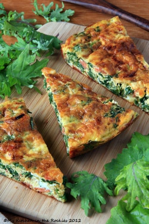 Kale-Frittata