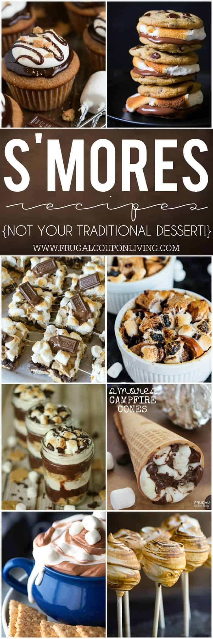 smores-recipes-collage-frugal-coupon-living-long